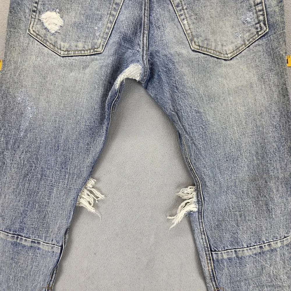 Fear of God Jeans Mens‎ Fourth Collection 2015-2016 Altered Waist Zip Ankle Read